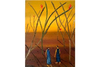 Praz-Delavallade Los Angeles Opens 'Ish Lipman: The Looming Night'