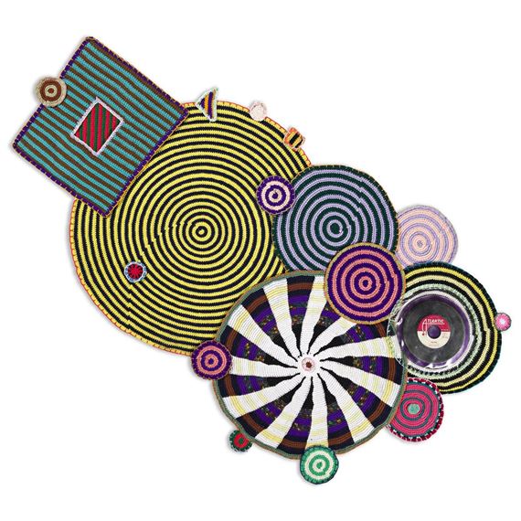 Think (Study for MTA Hudson Yards). - Xenobia Bailey