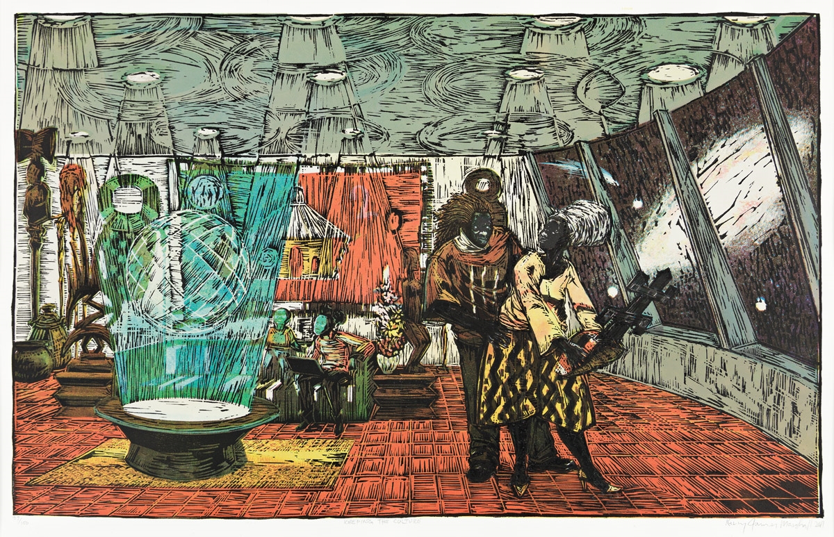 Keeping the Culture. by Kerry James Marshall, 2011