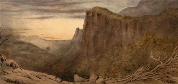 Frederick S. Flockton | Mountain Vista (1870s - 1890s) | MutualArt
