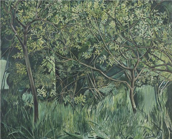 Patrick Swift (1927-1983)Green Wood, c.1958Oil on canvas by Patrick Swift