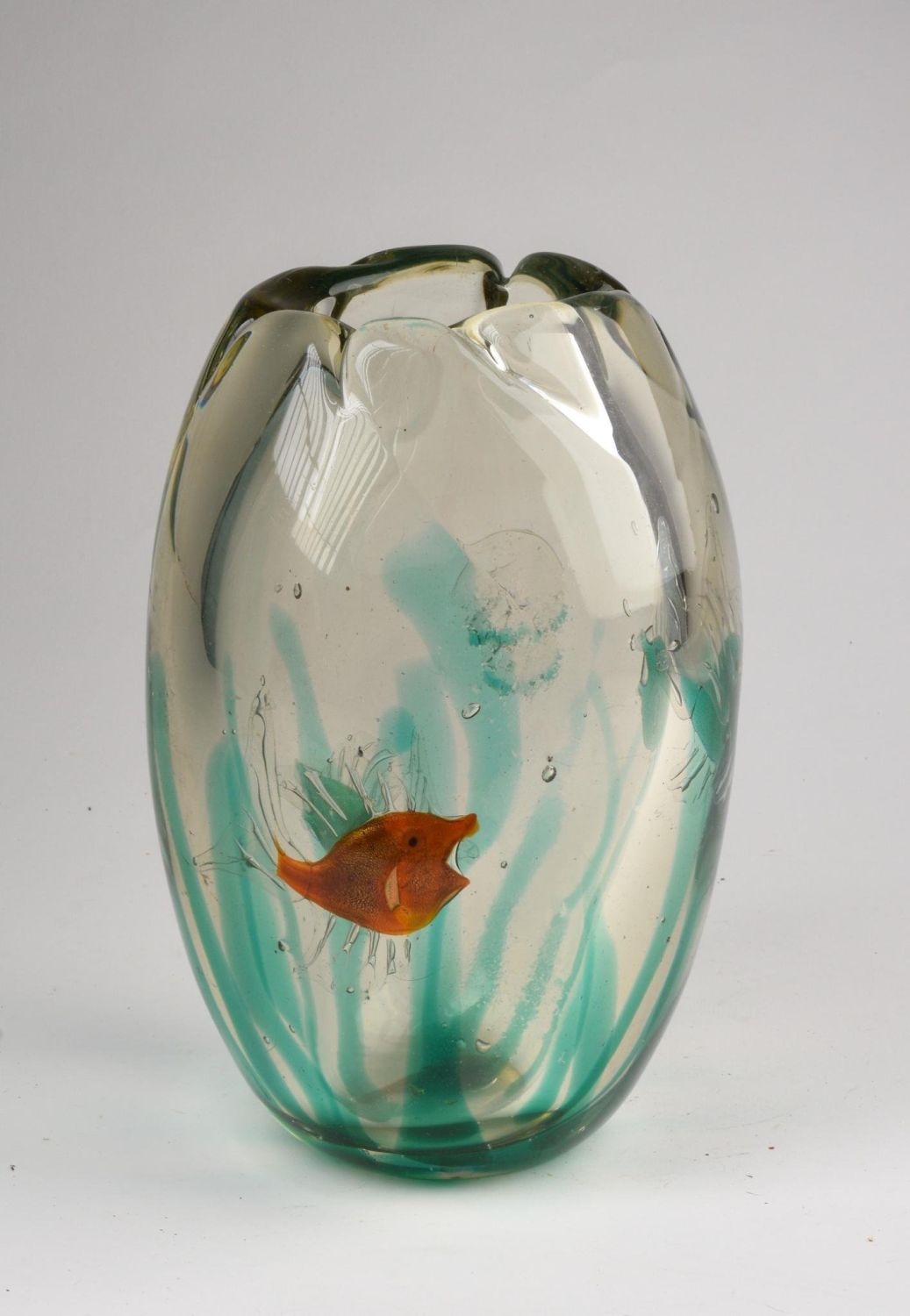 Alfredo Barbini Aquarium Vase (1950s) MutualArt