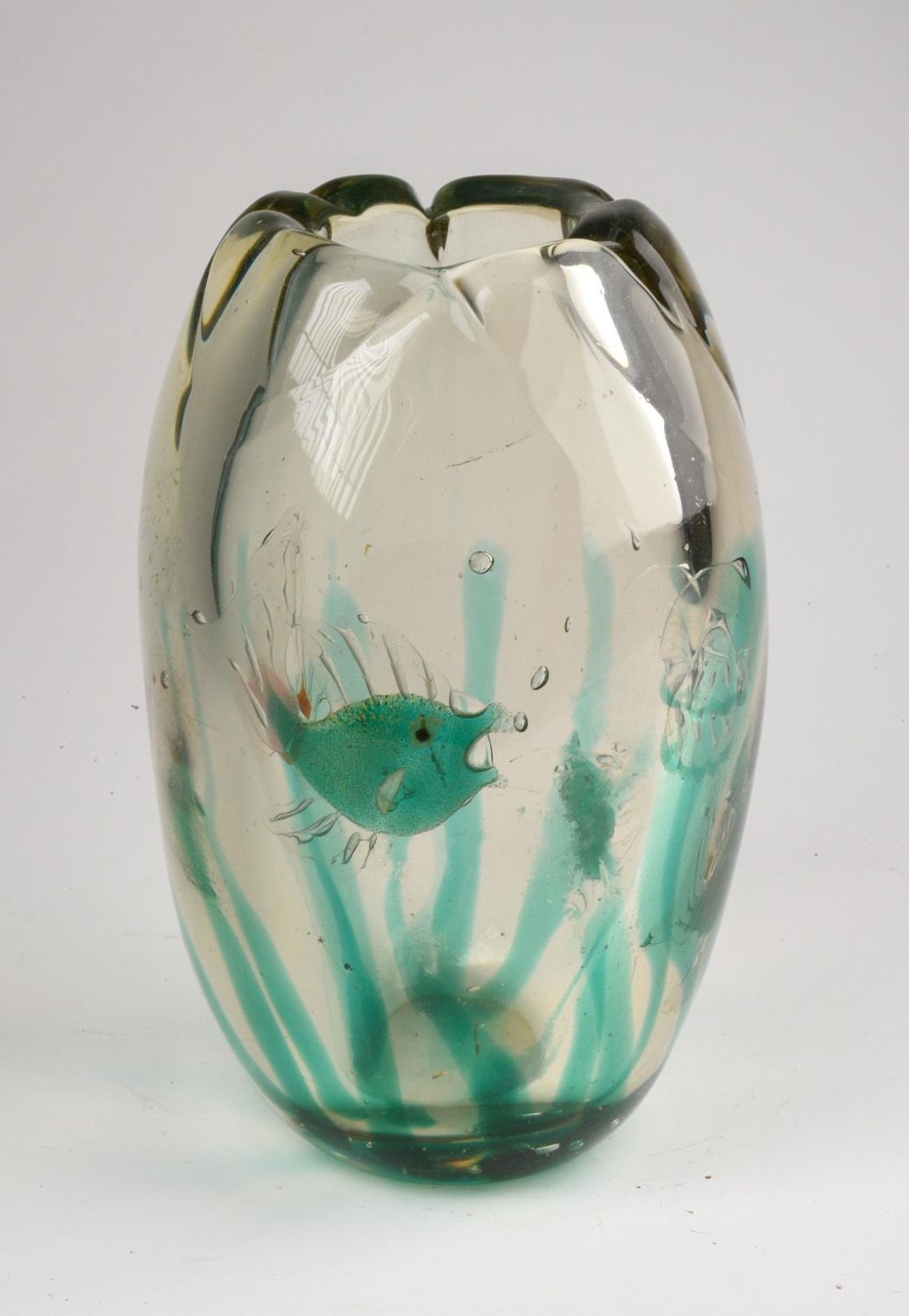 Alfredo Barbini Aquarium Vase (1950s) MutualArt