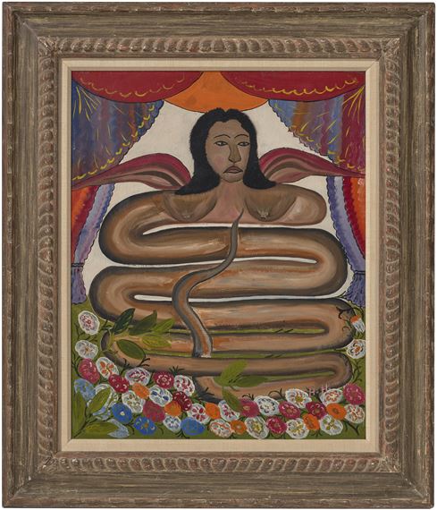 Hector Hyppolite | Damballah La Flambeau (also known as Aida-Quédo and ...