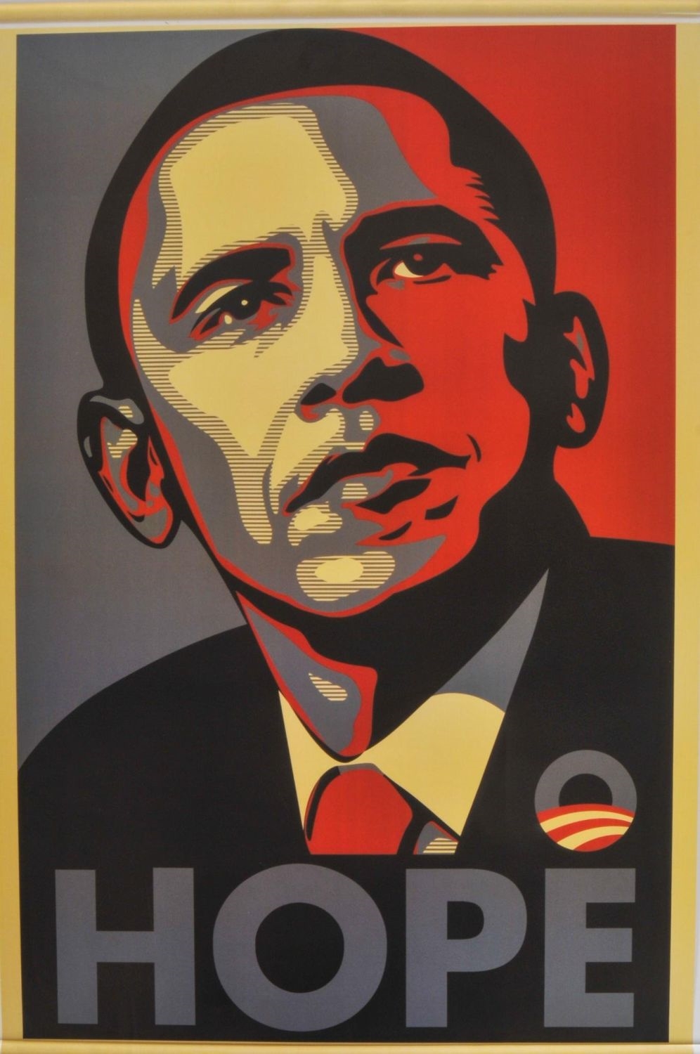Artwork by Shepard Fairey, Obama Hope Poster, Made of Offset lithograph