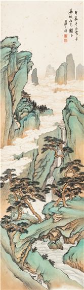 Spring Mountain Spring by Lu Zishu, 1964