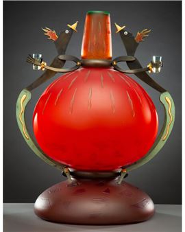 Fire Eaters, from the 'Circus Vase' Series - Dan Dailey