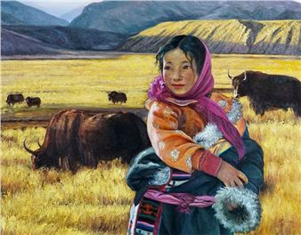 Young Tibetan Girl - Ma Jian