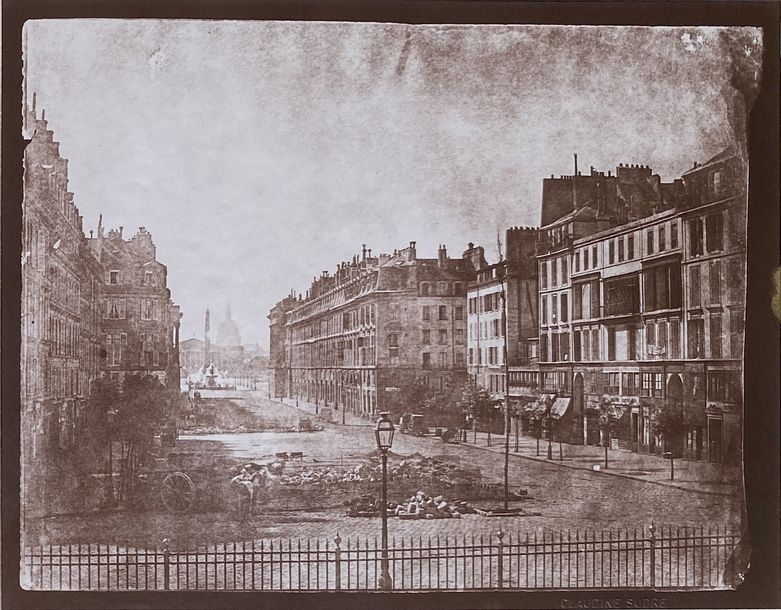 Rue Royale by Charles Nègre, circa 1855