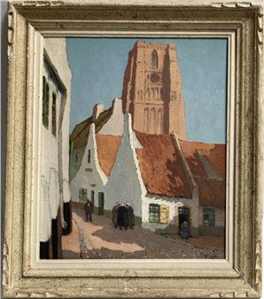 LE VILLAGE DE LISEWECH FLANDRES BELGES - Paul Malquit