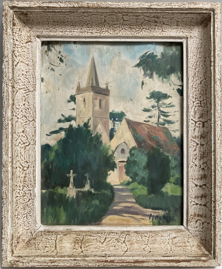 Artwork by Maxime Voyet, CARTERET, Made of OIL ON PANEL