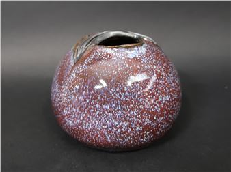 SEYVE (née en 1929) et Josiane CHAUDET (née en 1941) : Vase en grès - Yvonne Seyve