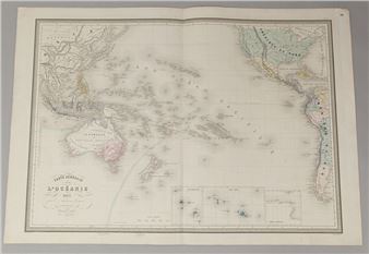 General map of Oceania. - André Goujon