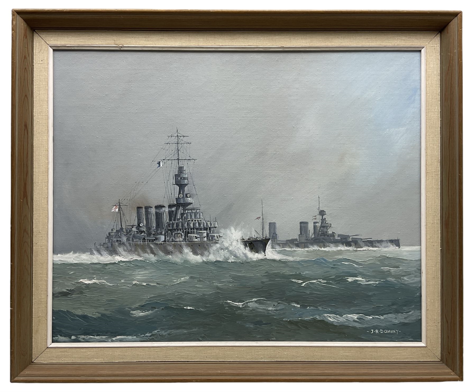 John Rohan Dominy | British Naval Convoy | MutualArt