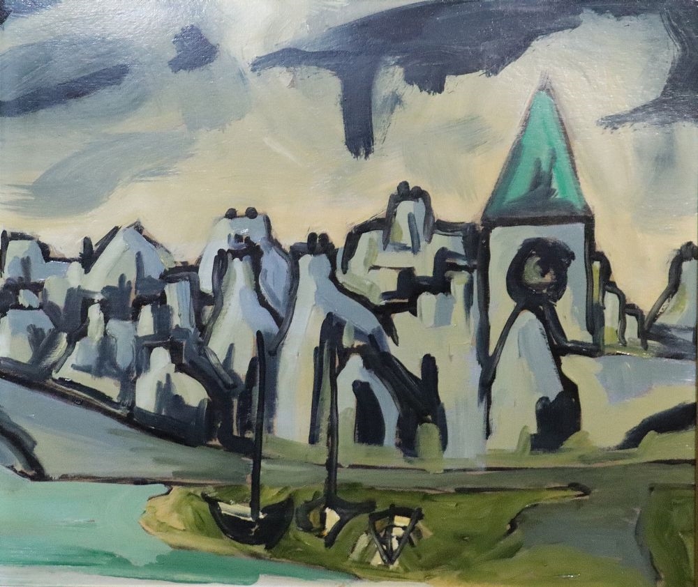 Markey Robinson | COASTAL TOWN | MutualArt