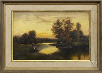 APPROACHING FERRY - Adolf Peschek