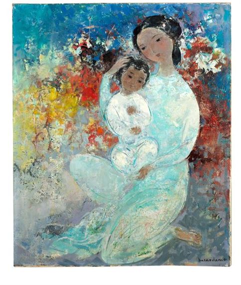 Maternité by Vu-Cao Dam, 1961