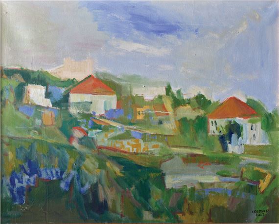 Lebanese Village by Chucrallah Fattouh, 2007
