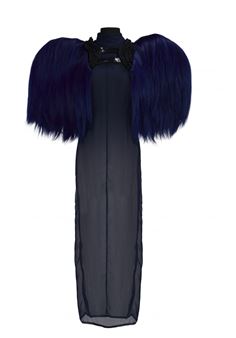 CHARLIE LE MINDU Printemps-été , collection Burka CurfewBlue Bolero - Charlie le Mindu