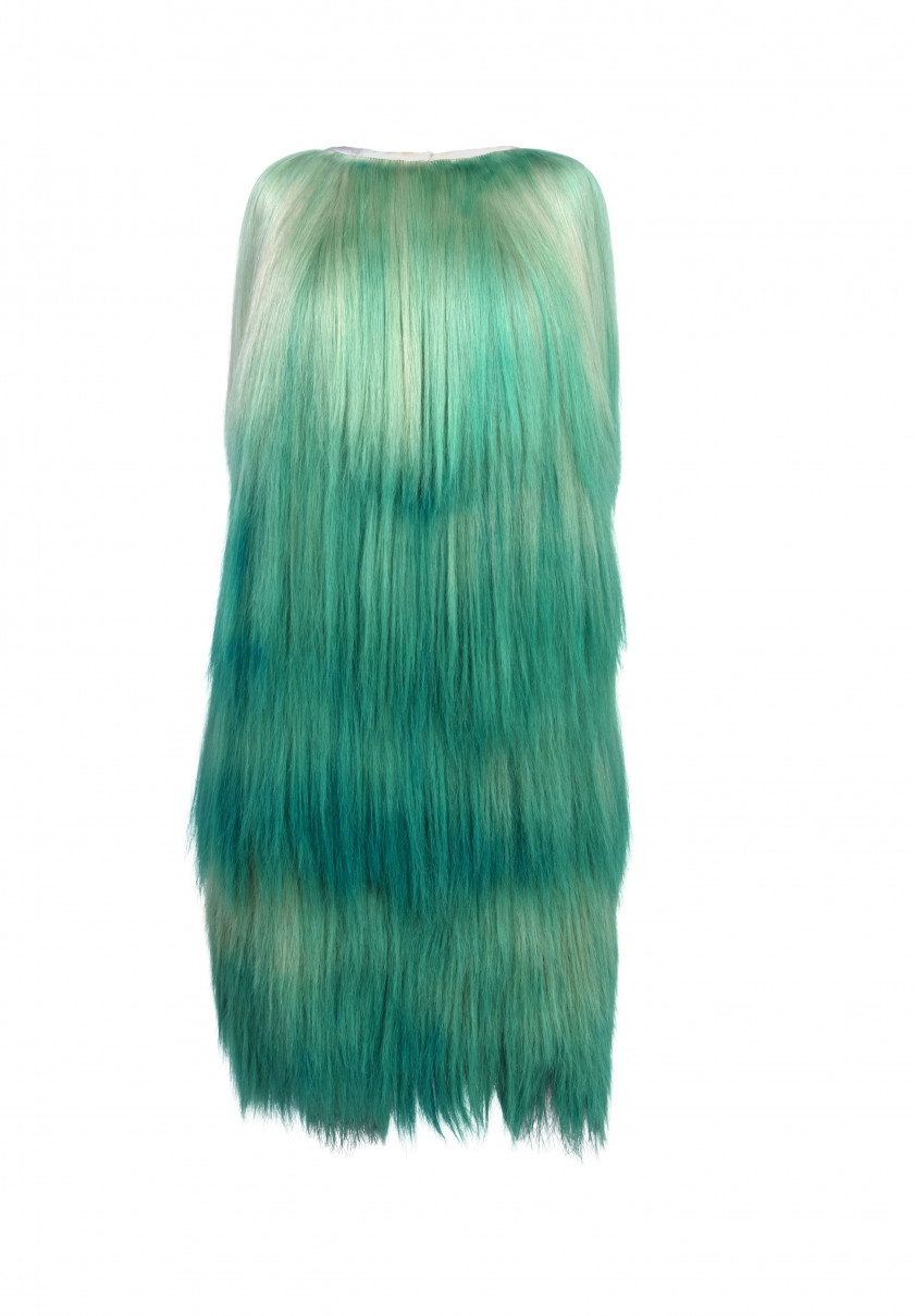 Artwork by Charlie le Mindu, CHARLIE LE MINDU 
Aqua Dress, Made of cotton