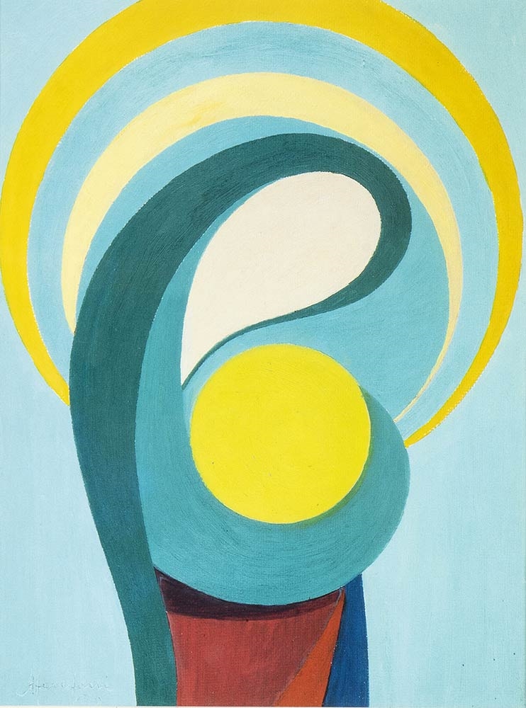 Artwork by Amintore Fanfani, Compositions, Made of oil on canvas