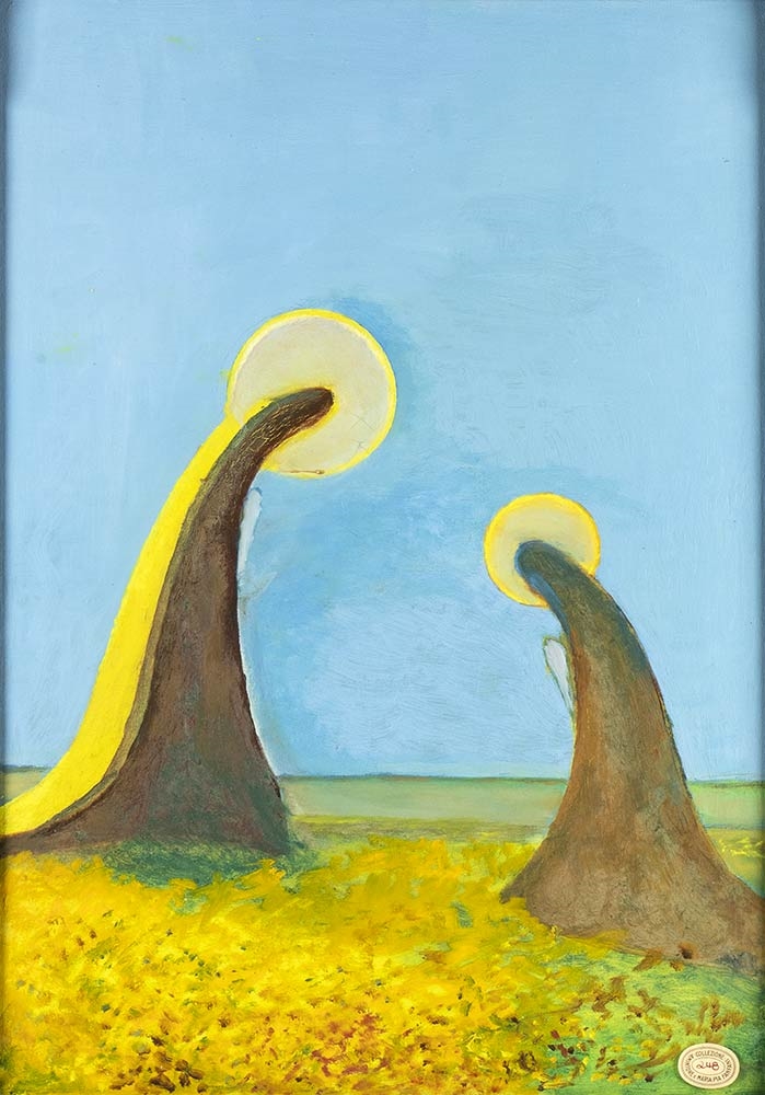 Artwork by Amintore Fanfani, Compositions, Made of oil on canvas