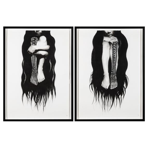 Untitled (Diptych), by Stephanie Inagaki, 2007