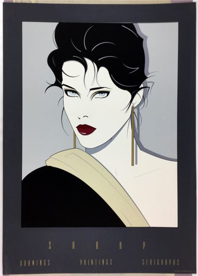 Patrick Nagel、パトリック・ナゲル、【Untitled 20】 Patrick Nagel、パトリック・ナゲル、【Untitled 20】