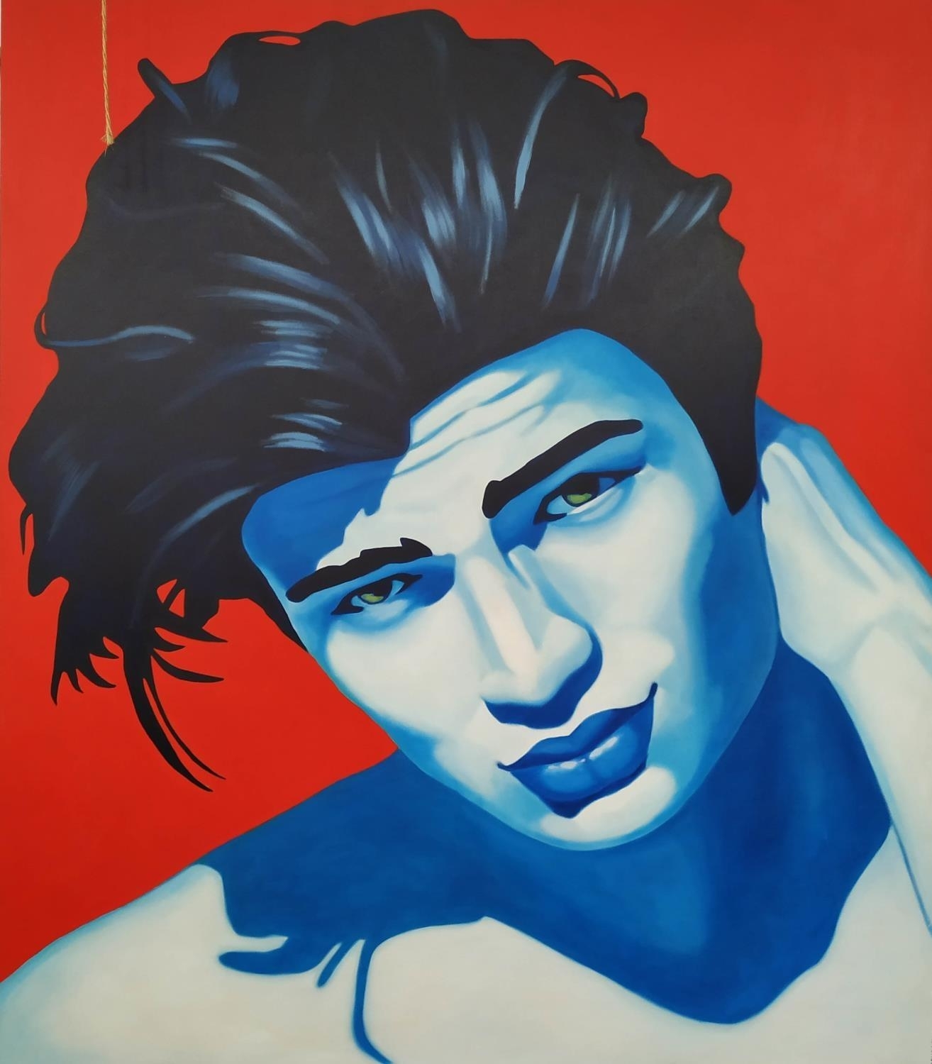 Artwork by Christian Deverger, Untitled, Made of oil on canvas