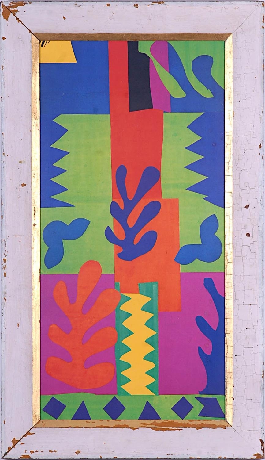 Artwork by Henri Matisse, The cut outs, Made of lithographic poster