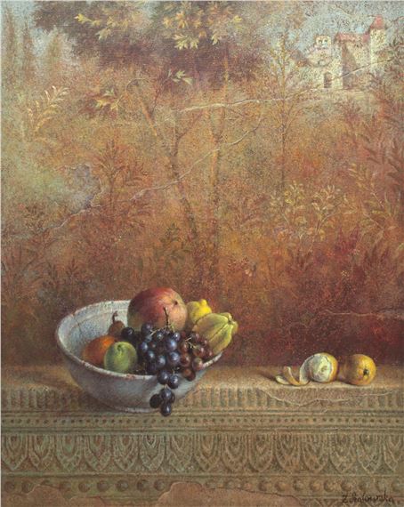 Martwa natura by Zofia Szalowska