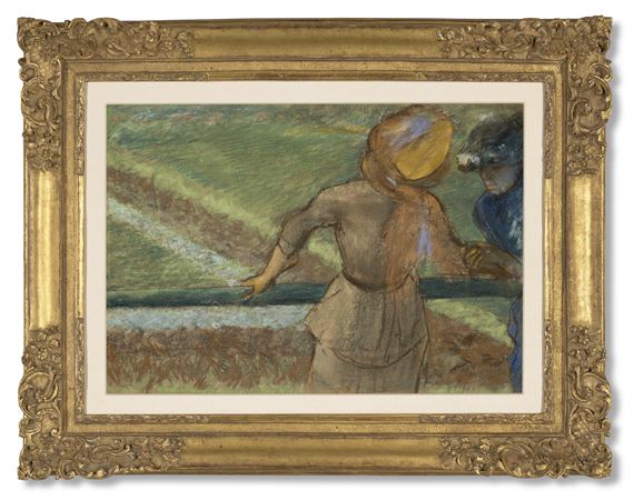 Edgar Degas | Deux femmes causant (1882 - 1885) | MutualArt