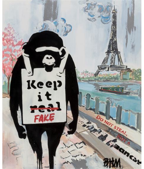 Keep It Real - Paris by Banksy Hates Me, 2021