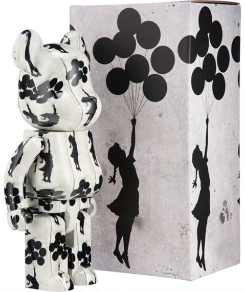 Be@rbrick | Flying Balloons Girl 1000% | MutualArt