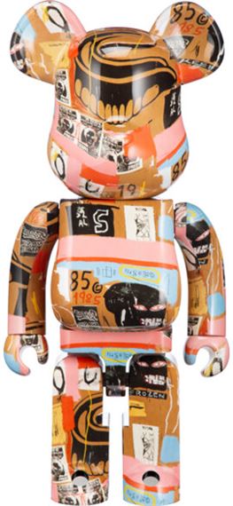 Be@rbrick | Andy Warhol X Jean-Michel Basquiat #1 1000% | MutualArt
