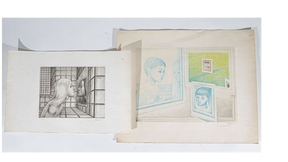 Reflection by Christian Robilliard, 1982