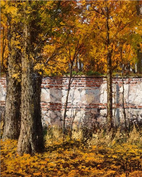 Tapia del parque by Carlos Aguada Gomez