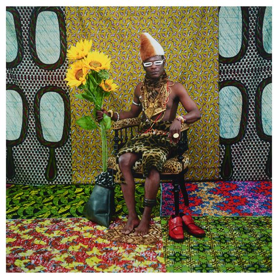 Le Chef: Celui Qui A Vendu L’Afrique Aux Colons (The Chief who Sold Africa to the Colonists) by Samuel Fosso, Executed in 1997