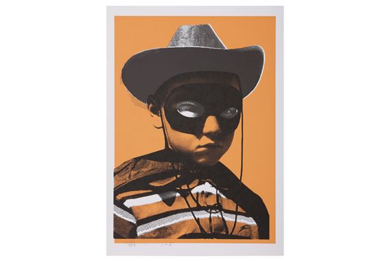 Paul Insect | Big Head (Orange, Blue, Purple) (2006) | MutualArt