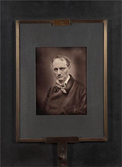 Portrait of Baudelaire by Etienne Carjat