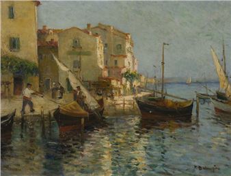 Port of Martigues animated - Paul Justin Marcel Balmigère
