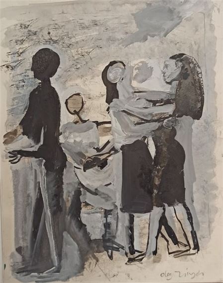 Oleg Zinger | The dancers | MutualArt