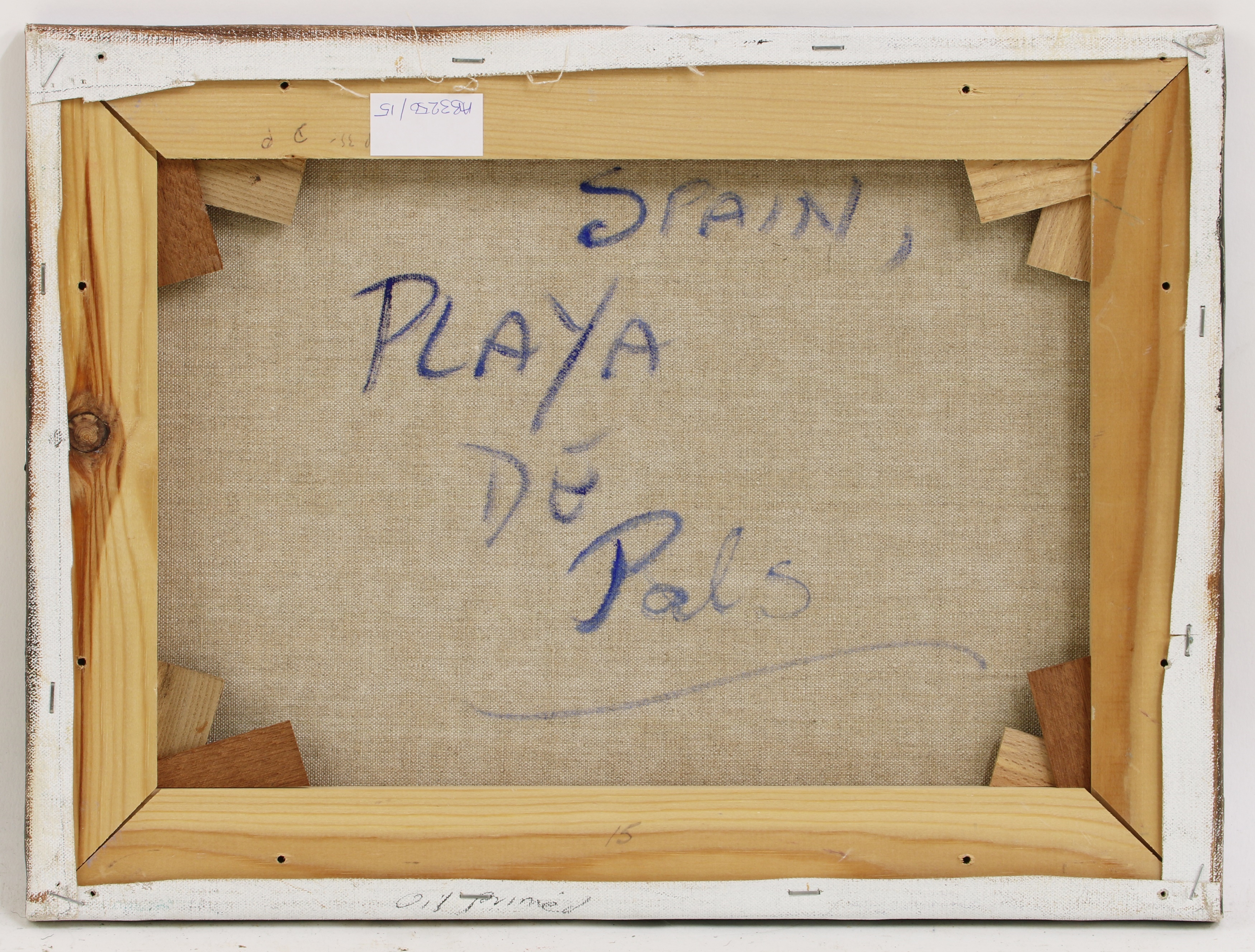 Artwork by Andrew Macara, Spain Platja de Pals, Made of oil on canvas