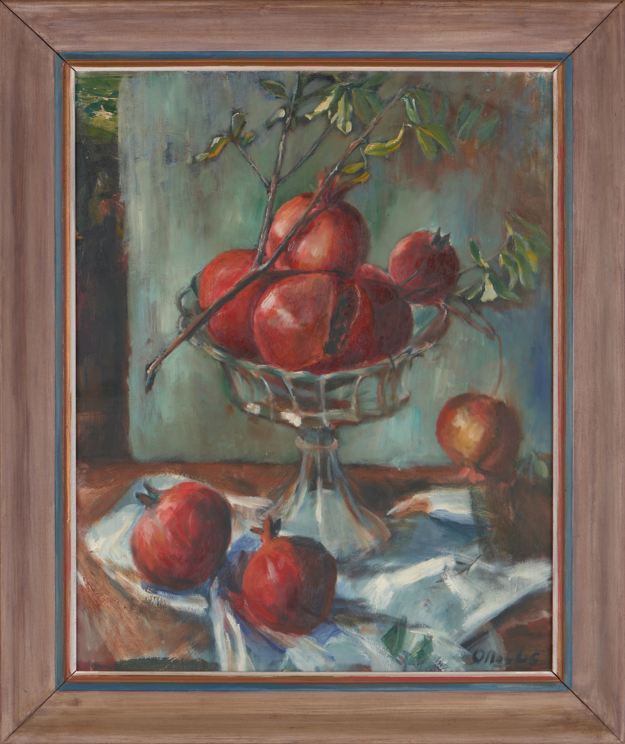 Margaret Olley | Pomegranates (1965) | MutualArt