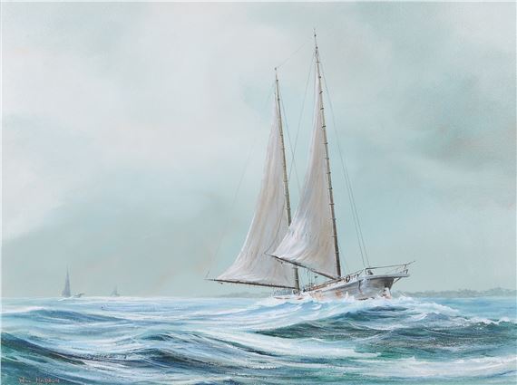 Sailboat in the Bay - Will Haddon