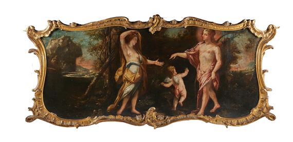 Italian School, 18th Century | APOLLO AND A NYMPH TRANSFIXED BY AN ...