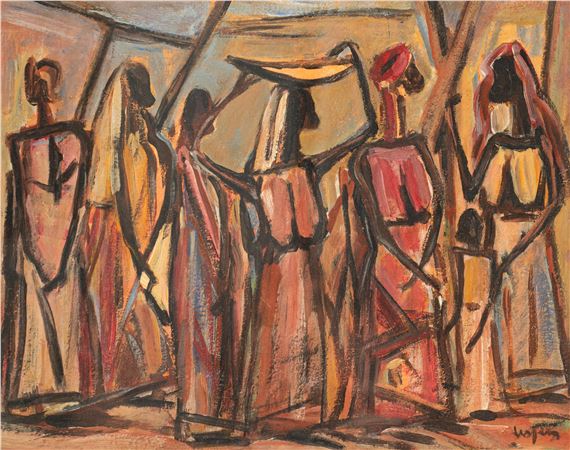 African Ladies in Congo by Floris Jespers