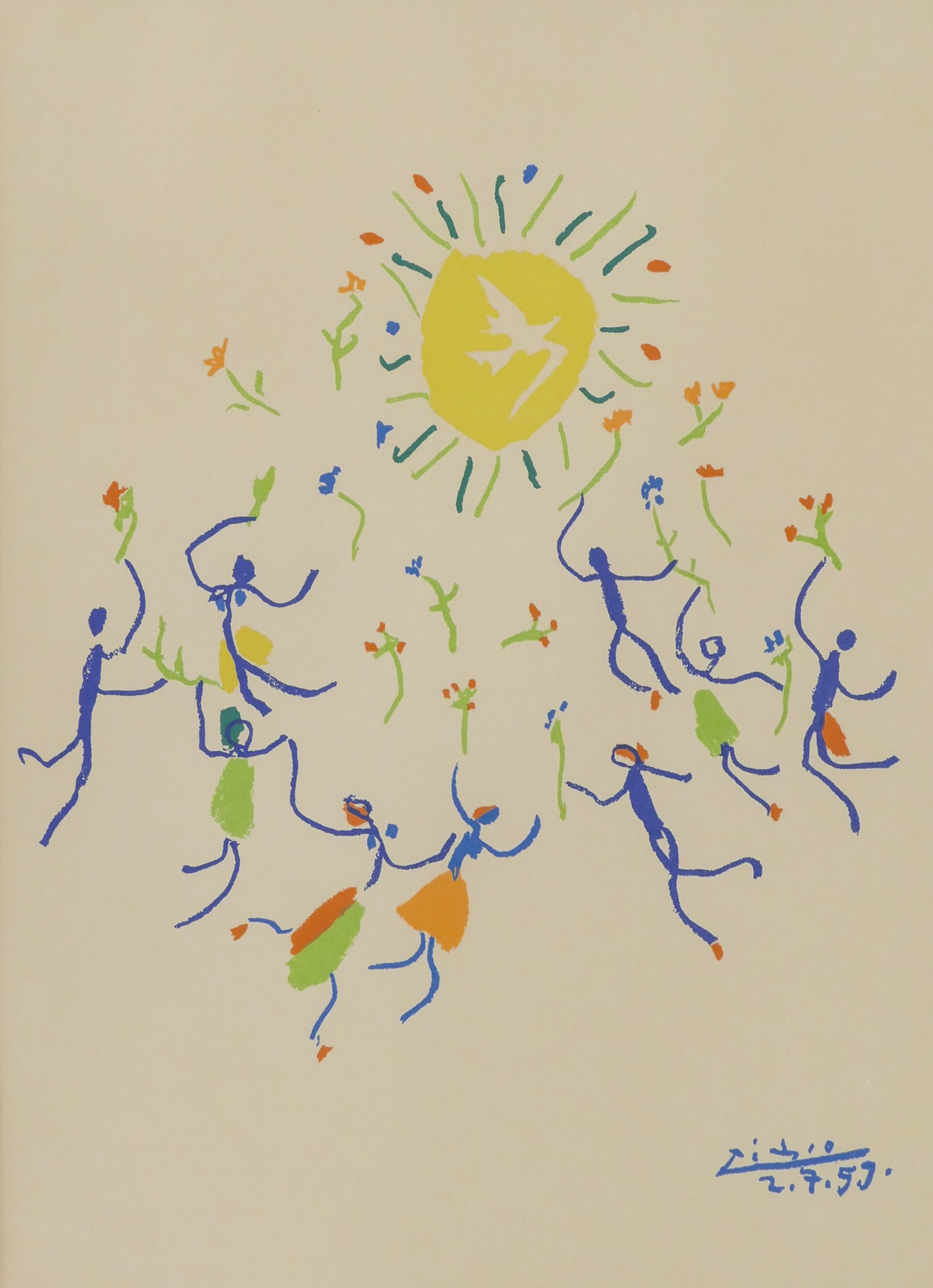 pablo-picasso-la-ronde-de-la-jeunesse-1953-mutualart