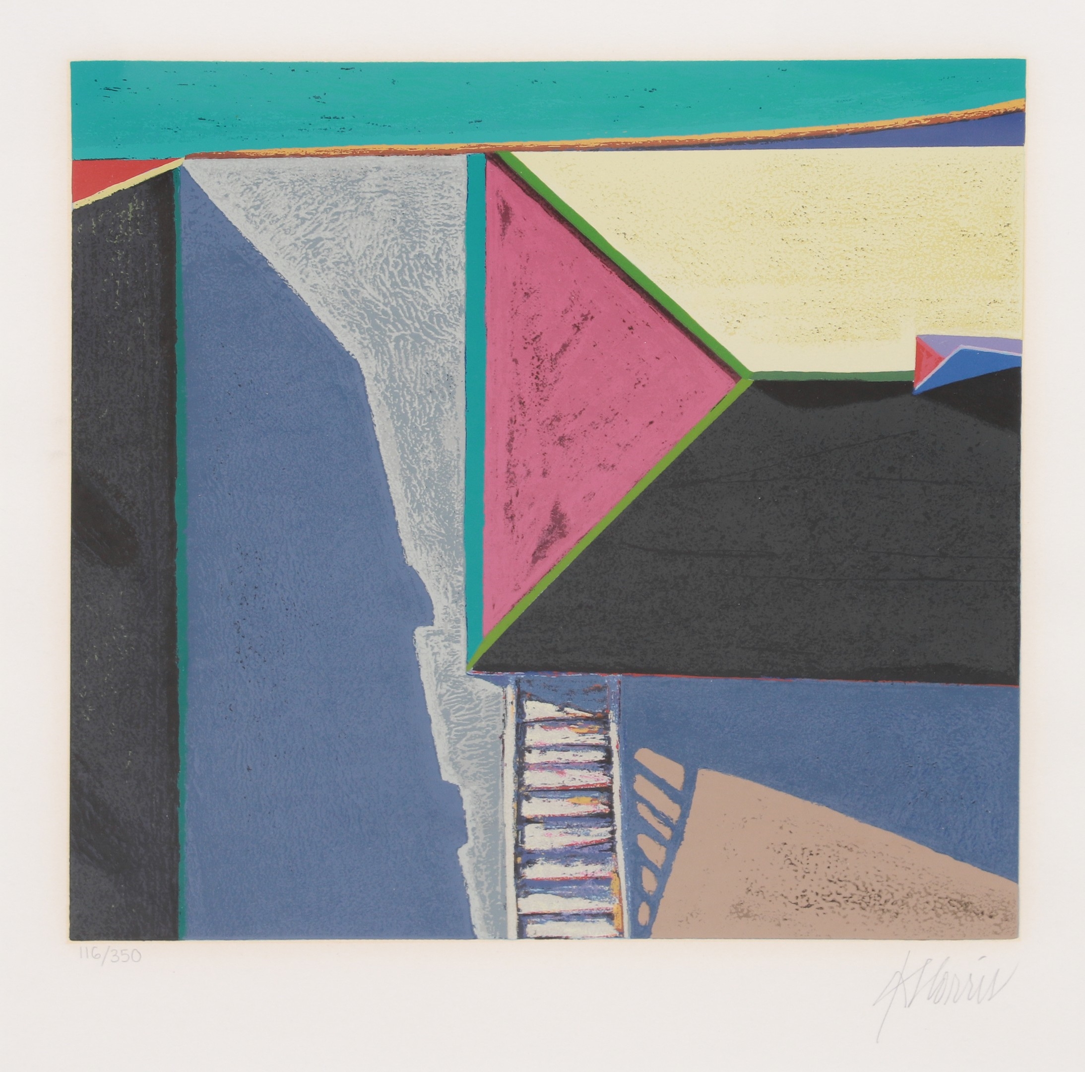 Douglas K. Morris | Douglas Morris 3 Abstract Serigraphs | MutualArt