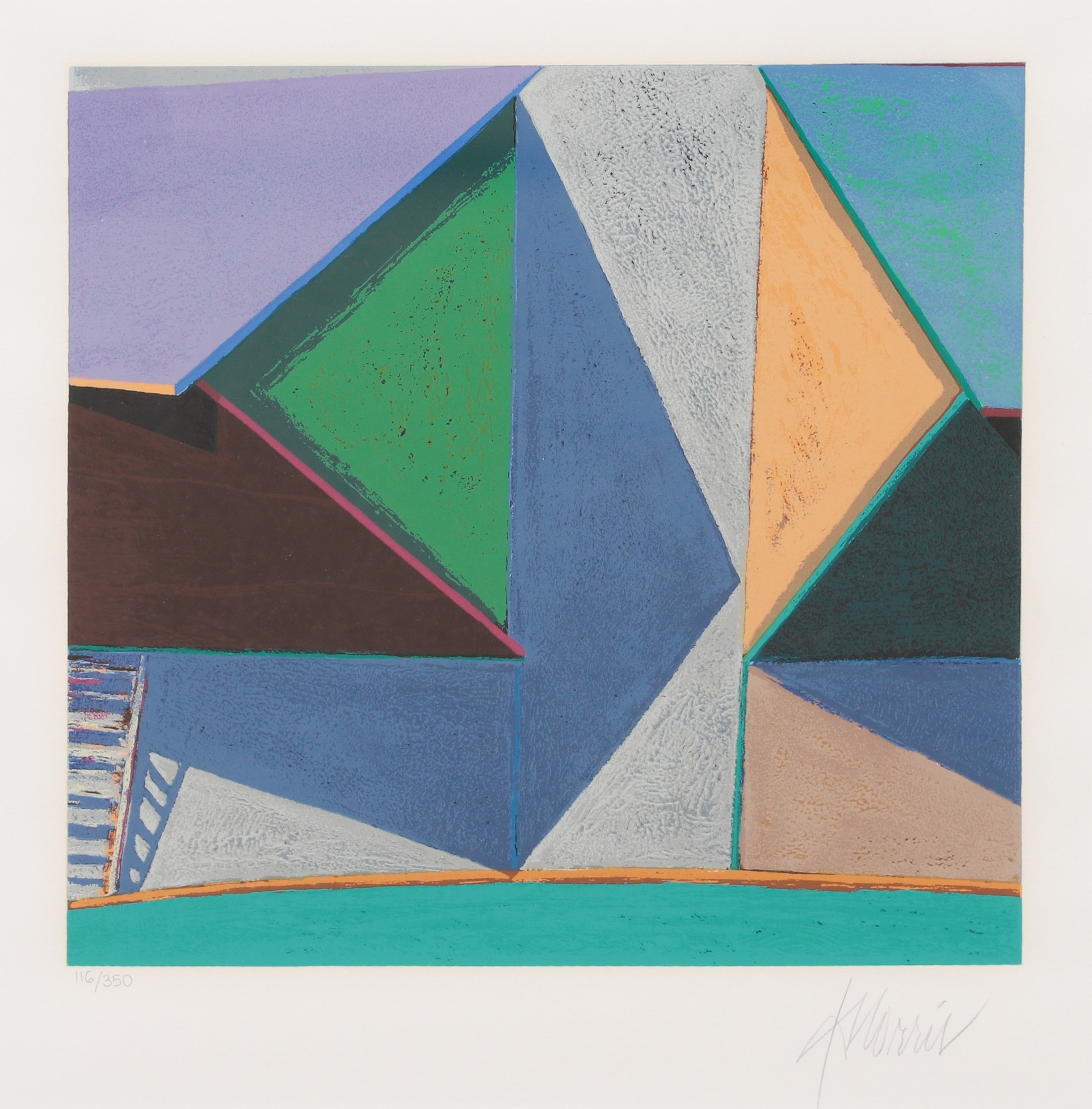 Douglas K. Morris | Douglas Morris 3 Abstract Serigraphs | MutualArt